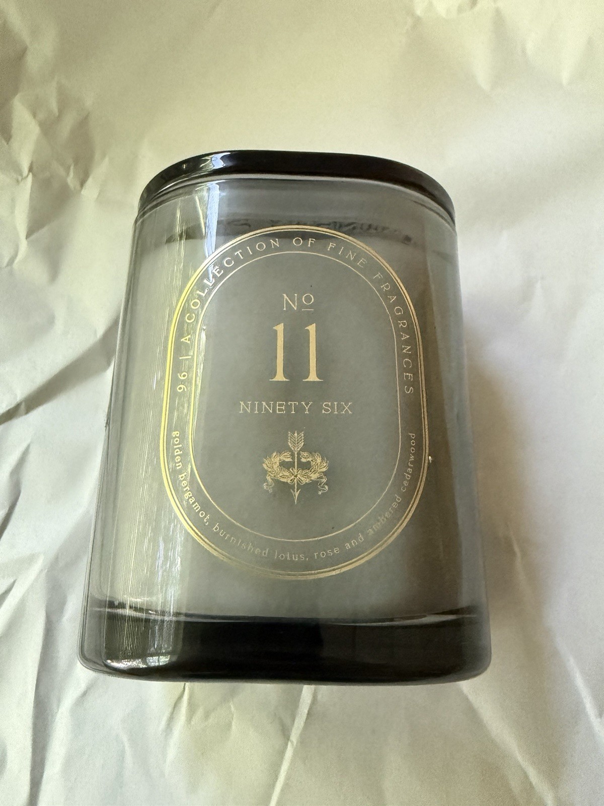 NINETY SIX No. 11 Scented 2 Wick Candle Hand Poured 10.1 oz 286 g (NEW)