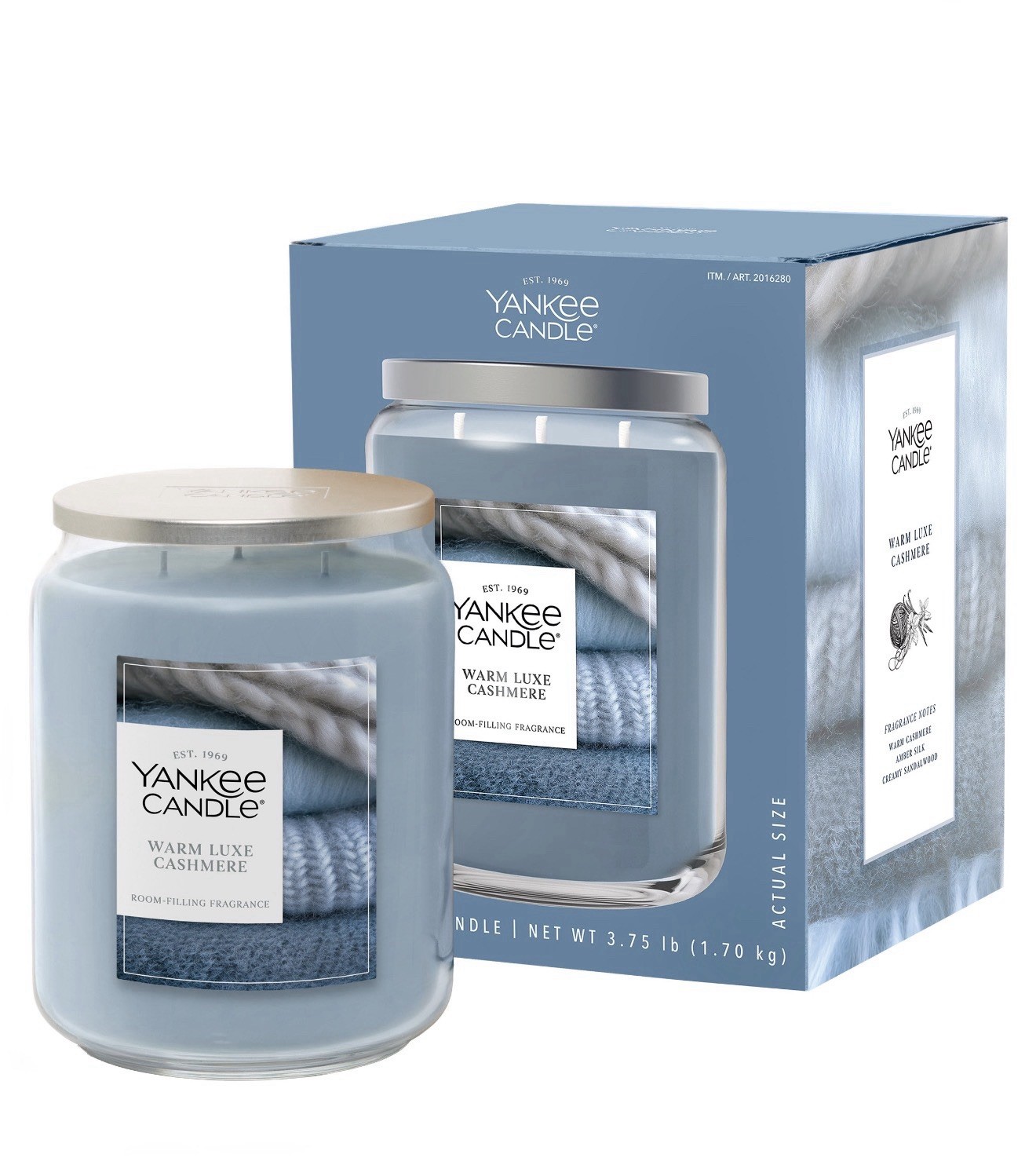 Yankee Candle 60 Oz Warm Luxe Cashmere Candles With 3 Wicks. New. Costco Sealed.