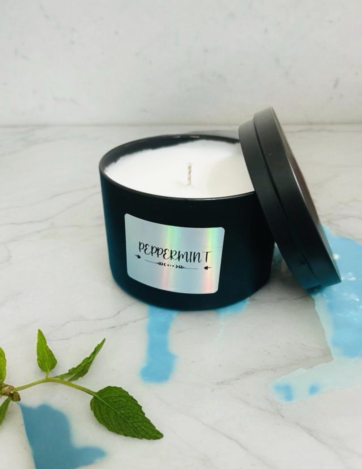 Peppermint Handmade Candle