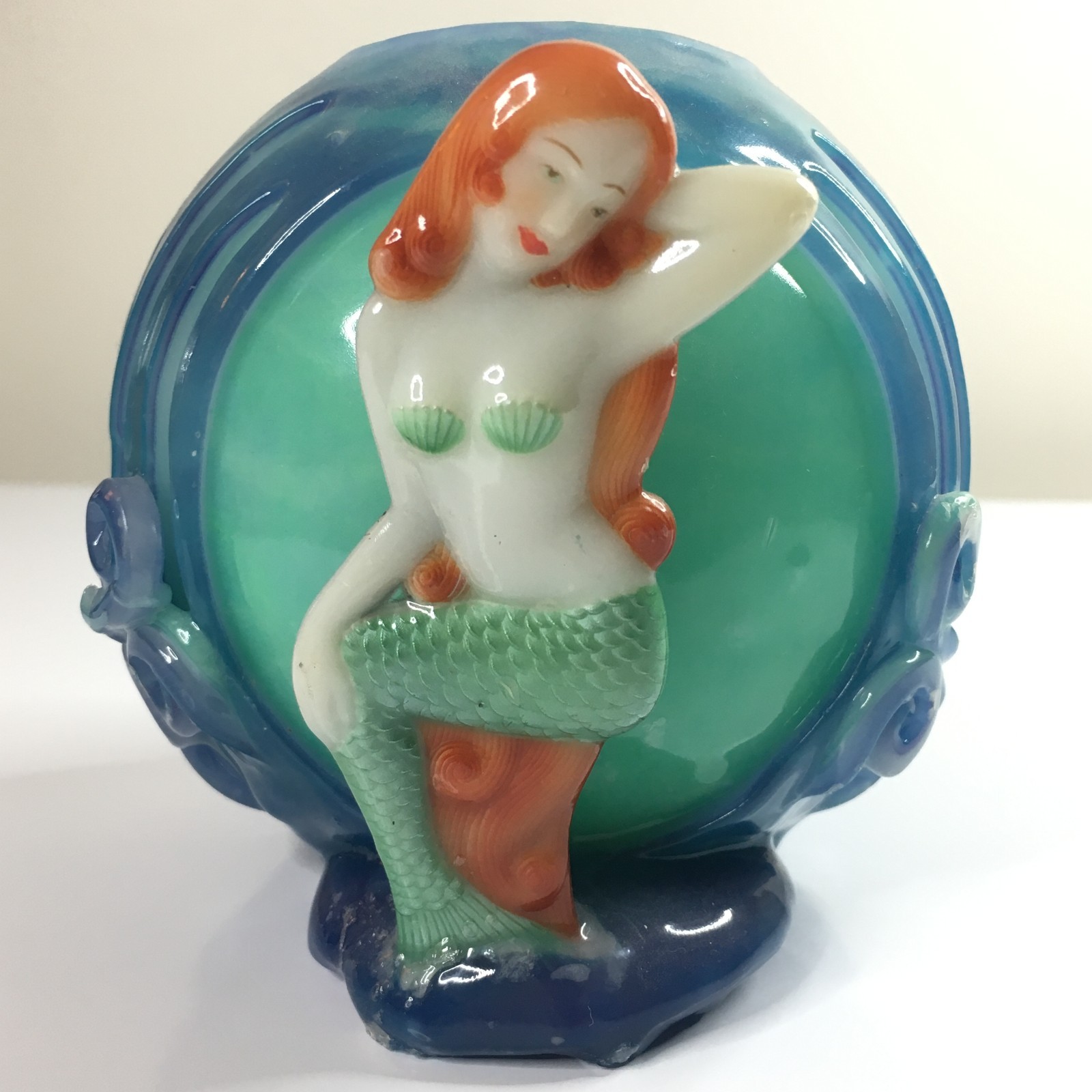 Global Candle Gallery Round Mermaid Glowing Wax Ball Ocean Sea Brackenridge CO