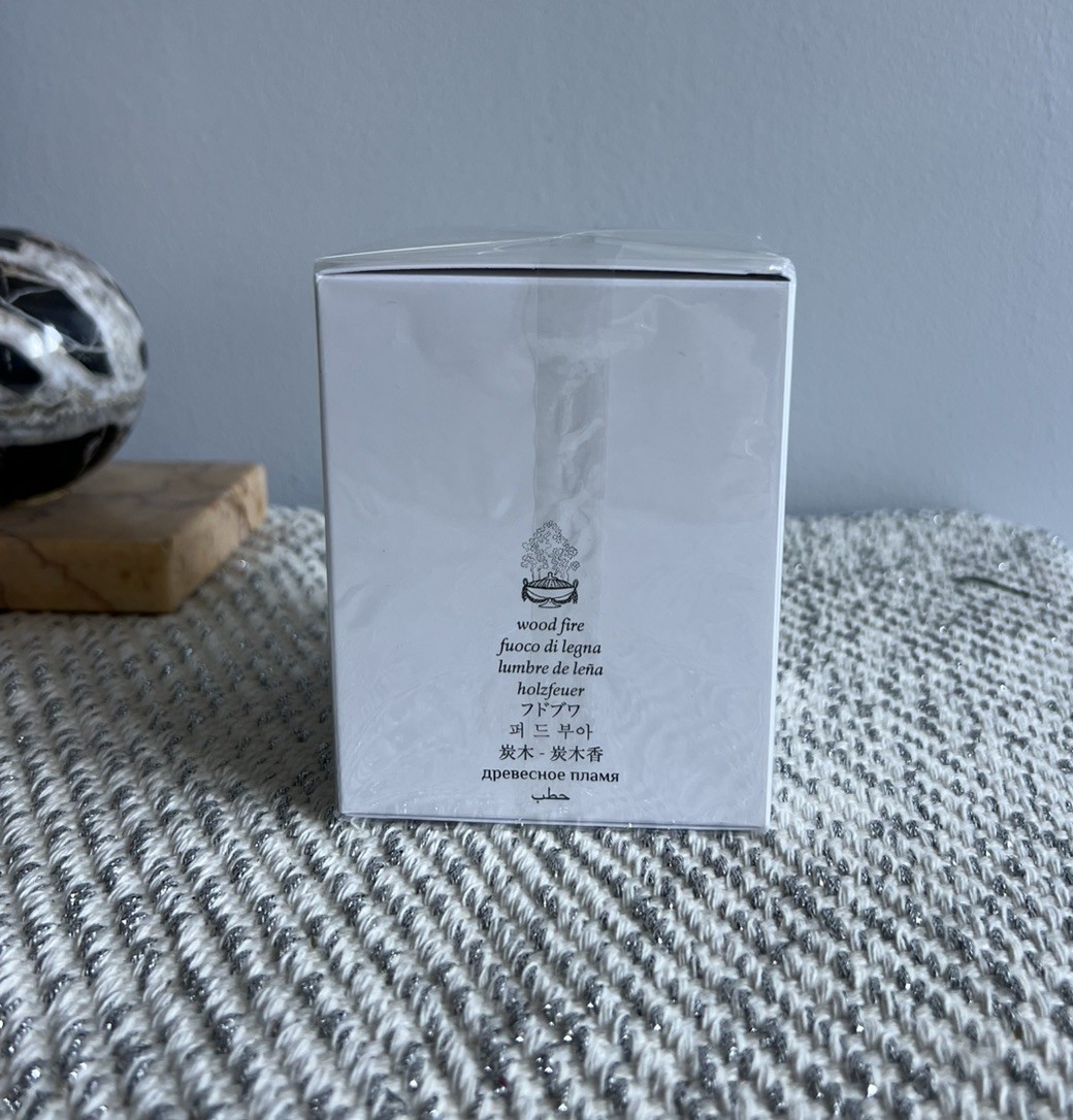 Diptyque Feu De Bois Bougie Parfumee Luxury Scented Candle 6.5oz New Sealed Box
