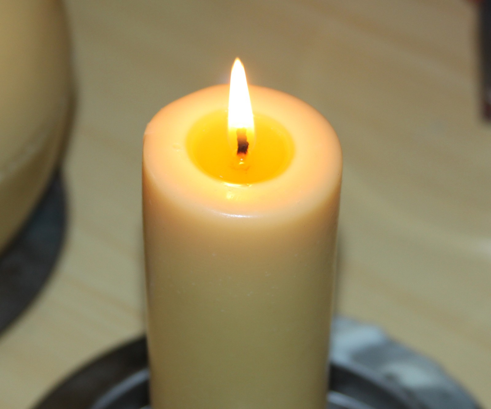 Handmade 100% Pure Beeswax Candles Cotton Wick