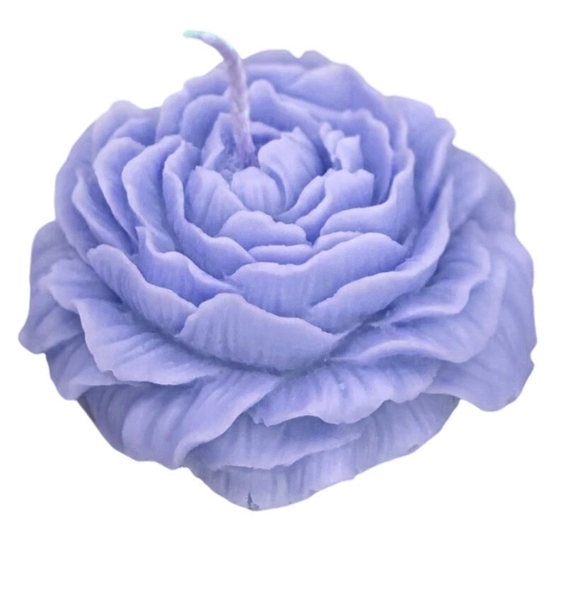 DIY Peony Flower Perfume Scented Candle – 2.5% 3 Natural Essential Oil + Soy Wax