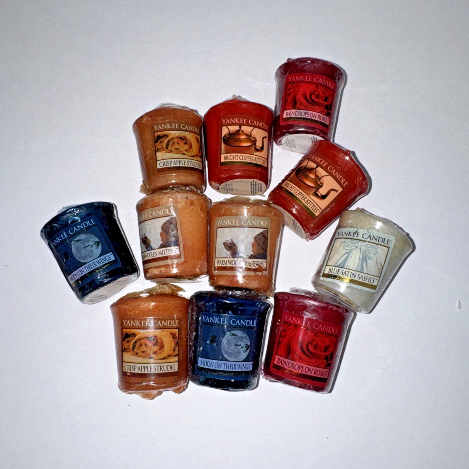 Vintage Assorted Bundle Yankee Candle Votives 1.75oz Most Retired Scents