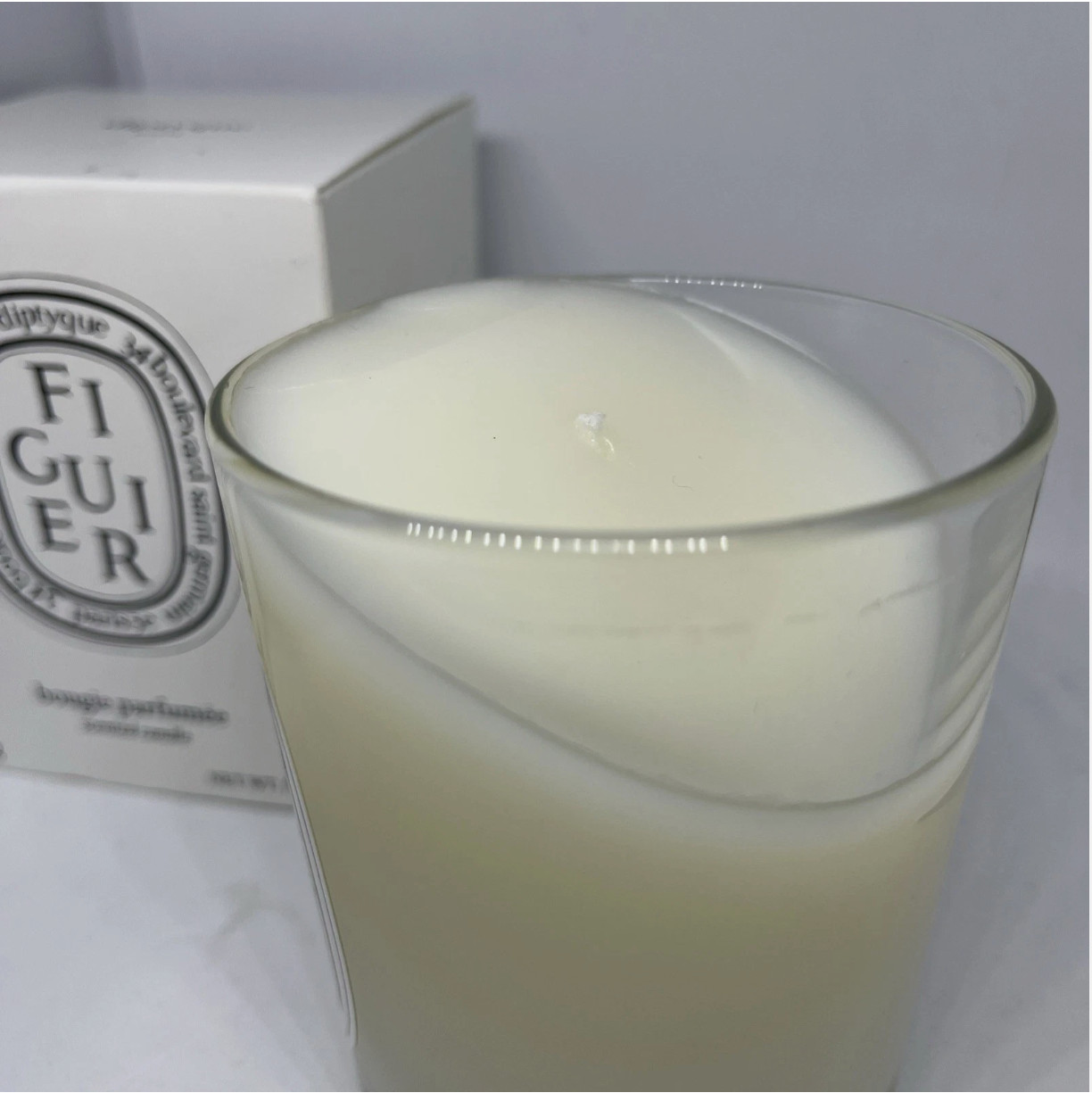 Diptyque Figuier Scented Candle 6.5oz *Melted Wax*