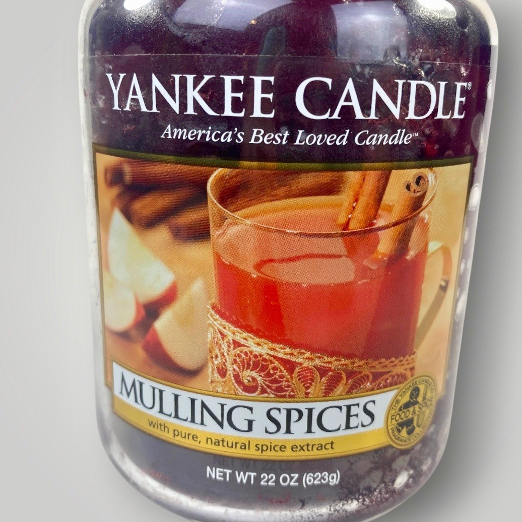 Yankee Candle Mulling Spices 22 oz Large Jar Retired Unused 2000s