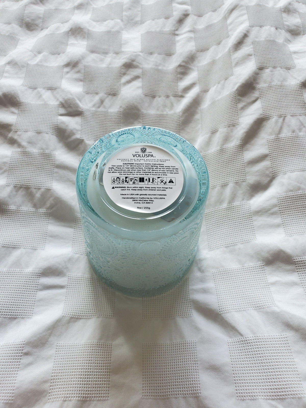Voluspa California Summers Candle Jar, 9 Oz, Coconut Wax Blend Brand New in Box