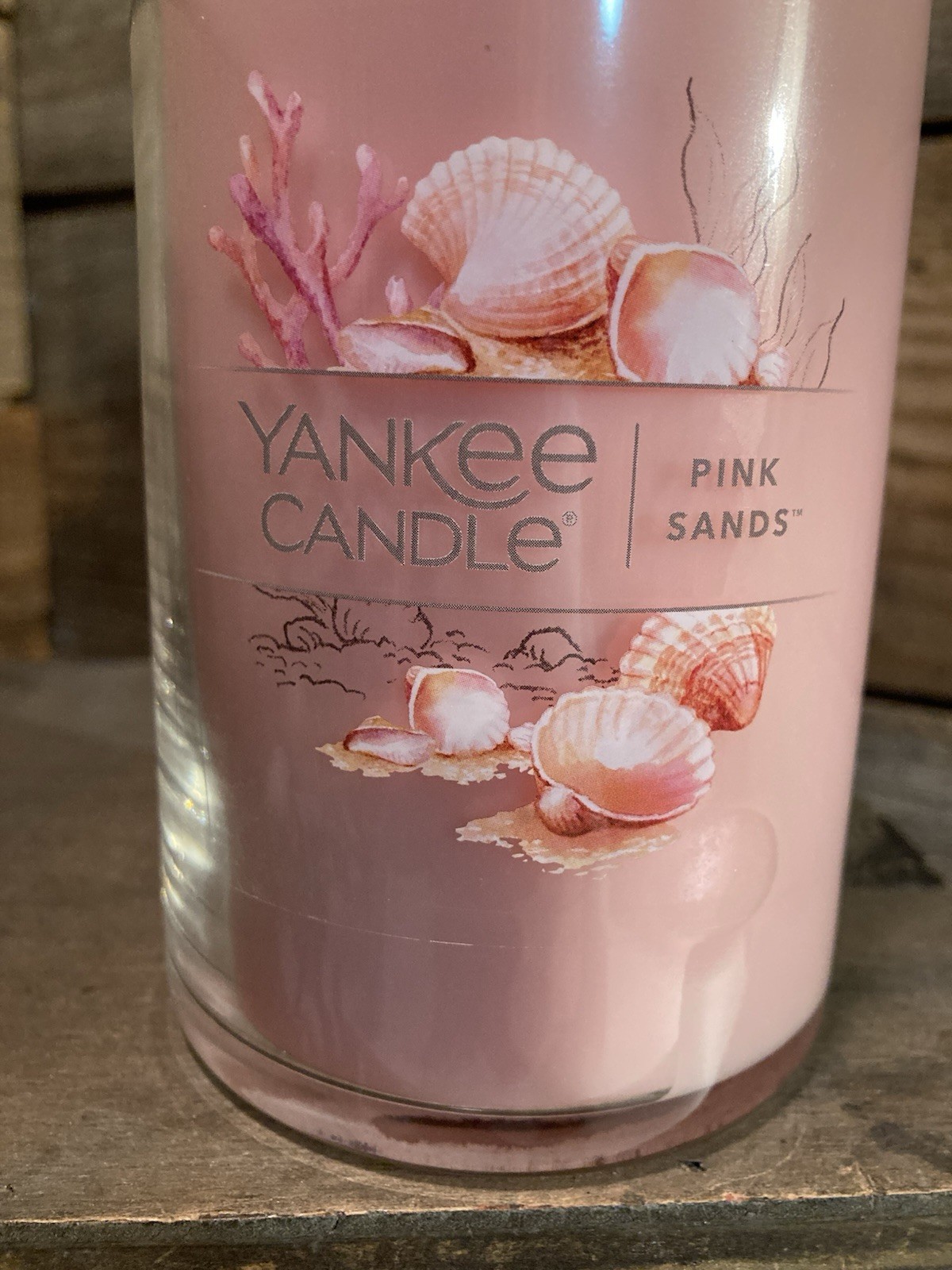 Yankee Candle Pink Sands 14.25 OZ Jar Candle