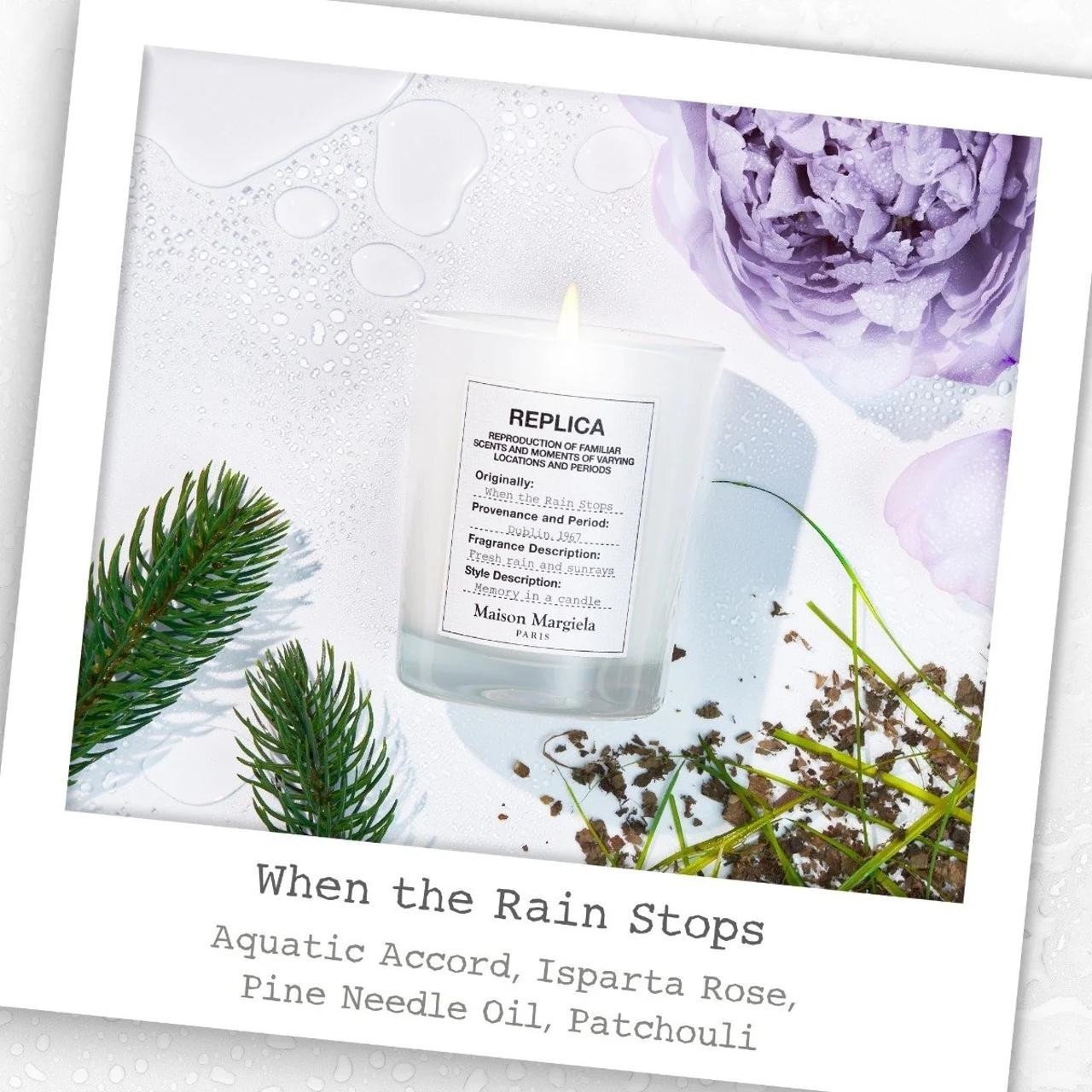 Maison Margiela Replica When The Rain Stops Scented Candle – New In Sealed Box