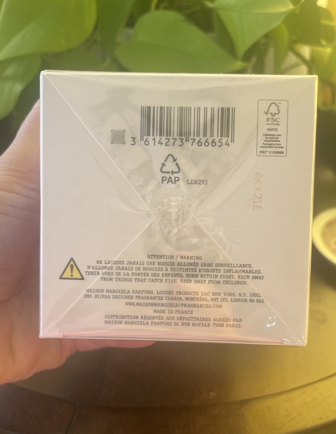 $72 Maison Margiela Replica SAILING DAY Scented Candle 5.82 oz 165g NIB Sealed
