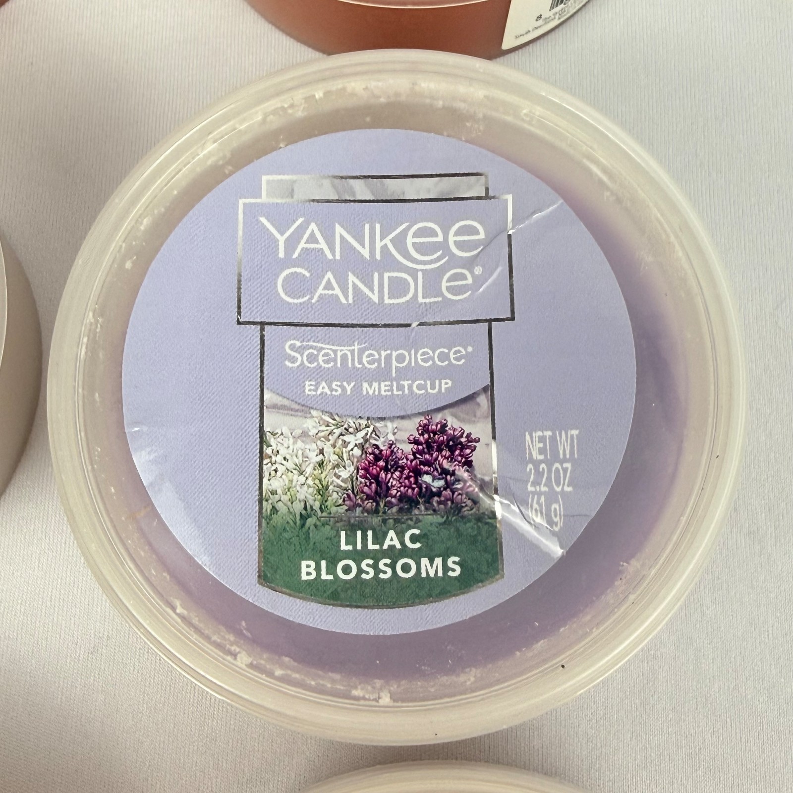 Lot of 6 Yankee Candle Scenterpiece Easy MeltCups Wax Melts Pumpkin Lavender NEW