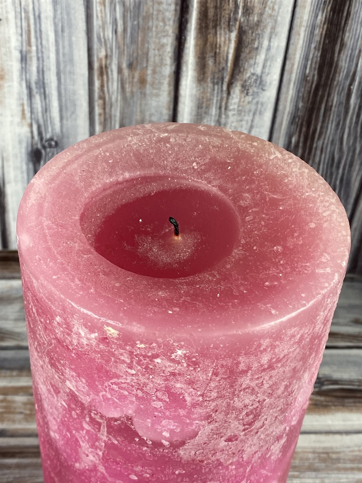 Pier 1 Imports 36 oz Pillar Candle – 4 x 6 – Pink Magenta – 160 Hours