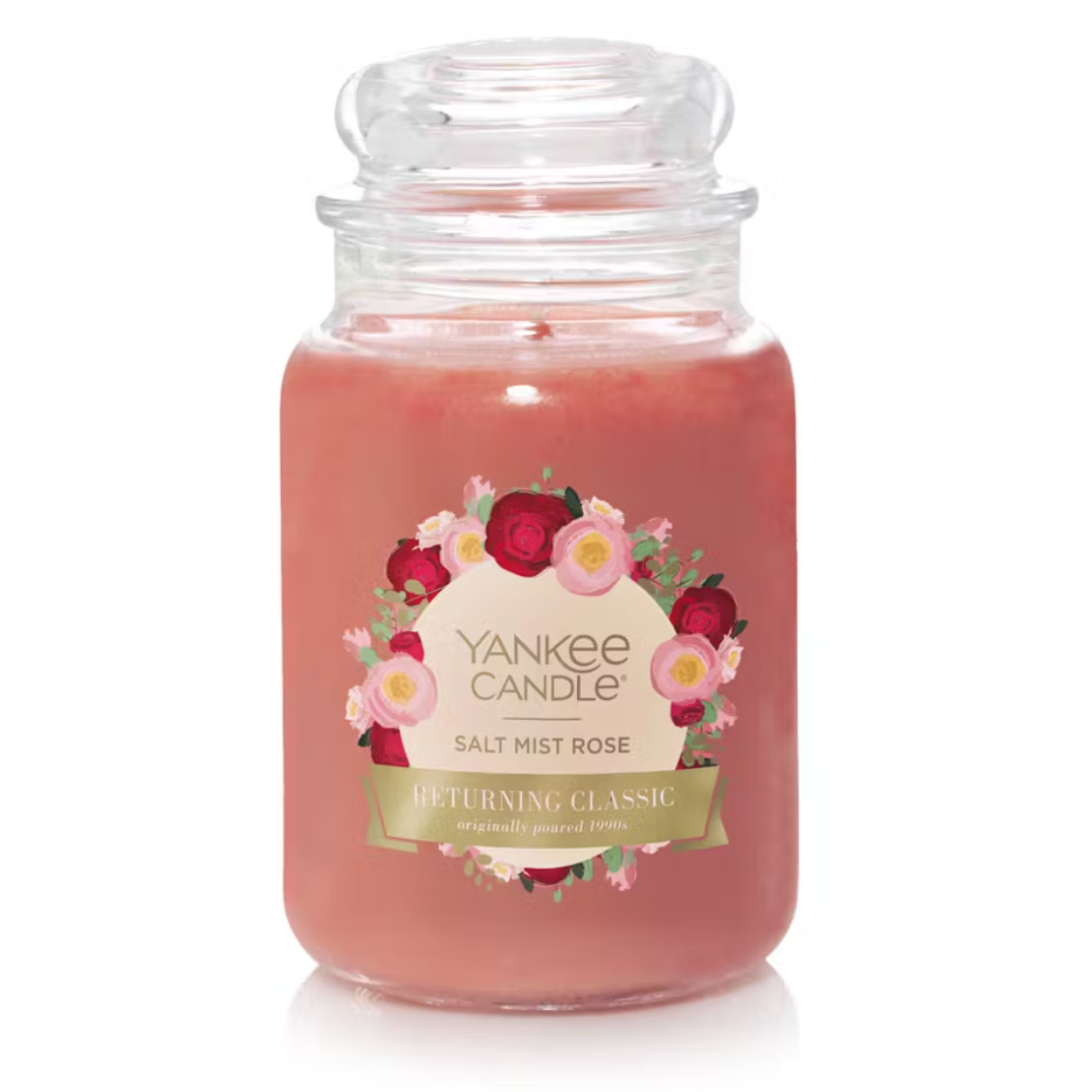 ☆☆Yankee candle☆☆Salt Mist Rose Large Jar Candles,Fresh Scent