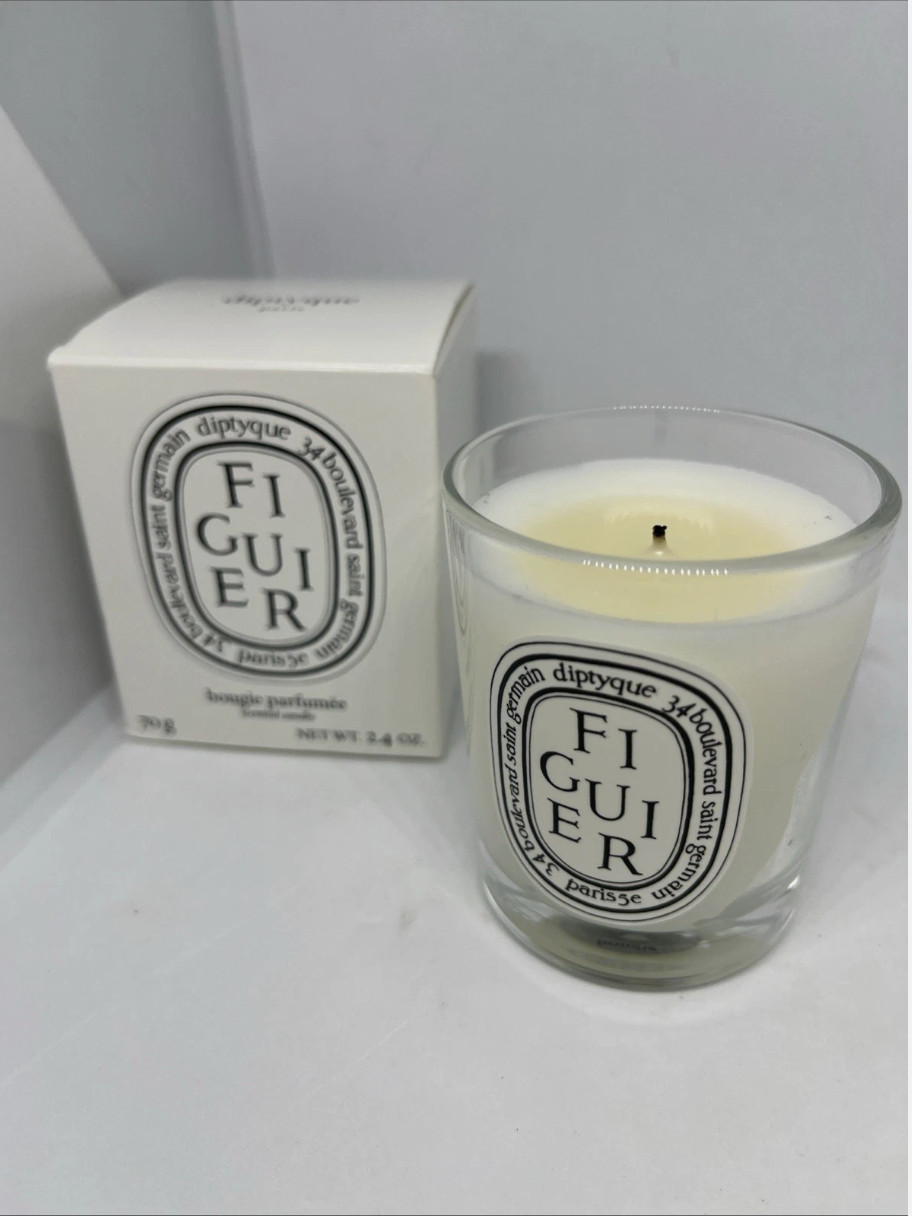 Diptyque Figuier Scented Candle 2.4oz Used