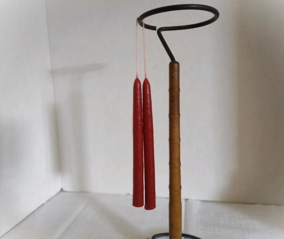 Hand-Dipped Taper Candle Pair ~ 6″ Mini ~ 11 Colors ~ Scented & Unscented