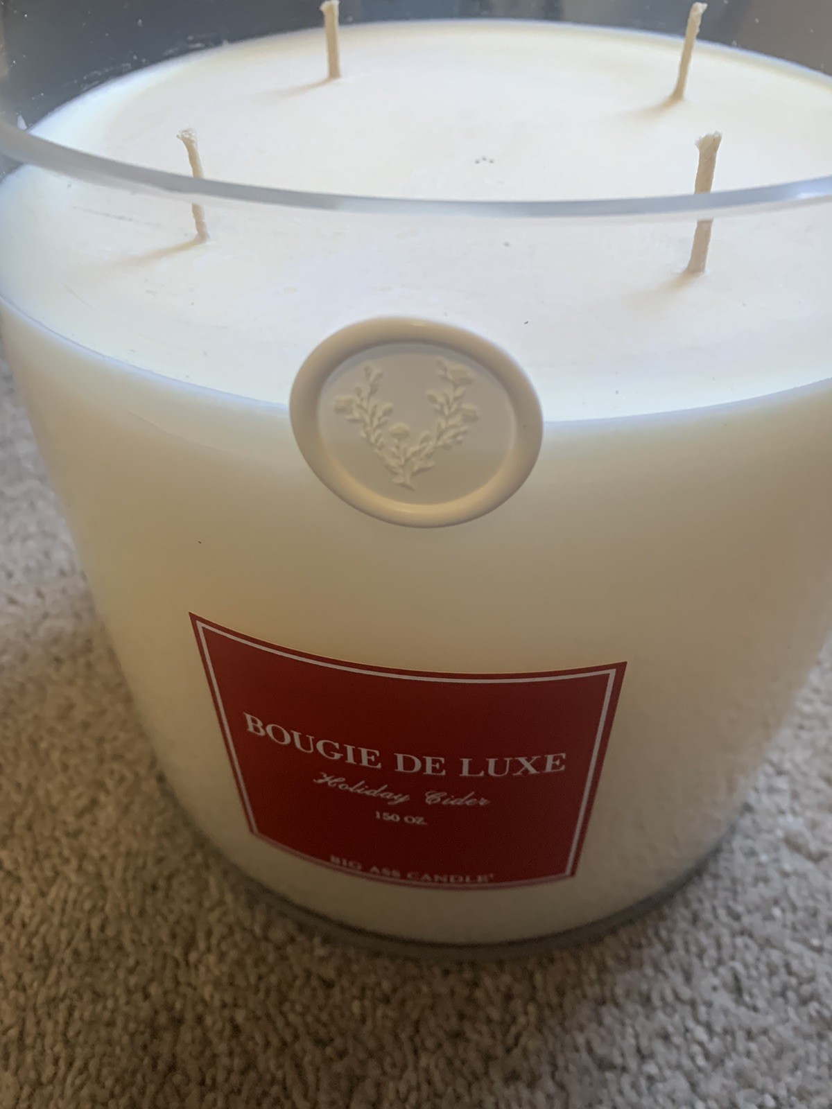 Big Ass Luxuries Holiday Cider 150 Ounce Candle