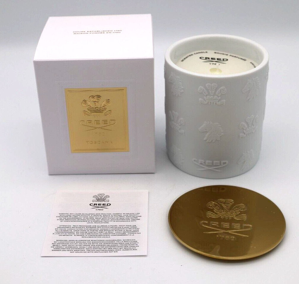 Creed Bougie Parfumee Toscana Candle 220g / 7.76oz Authentic by Finescents