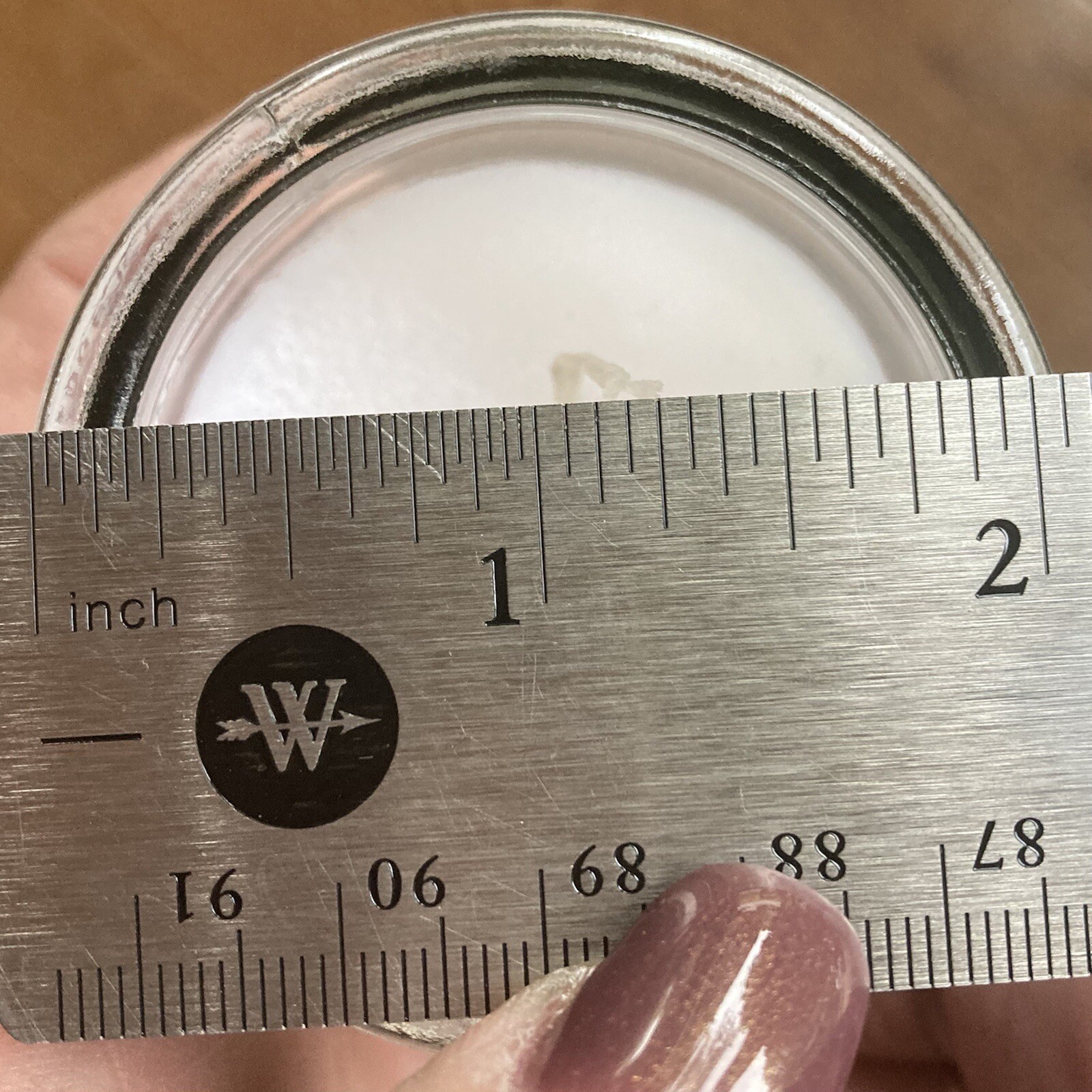 12 Tall Jar White Clear Blank Candles Glass For Crafts Labels Bulk Lot 8 inch