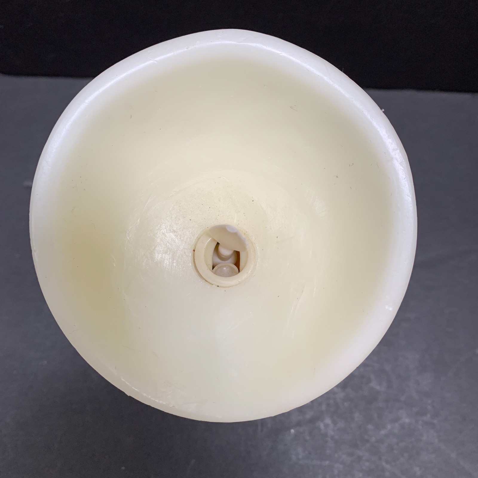 LUMINARA Ivory Flameless 5.5″ Pillar Wax Candle Moving Flame White QTY AVAIL