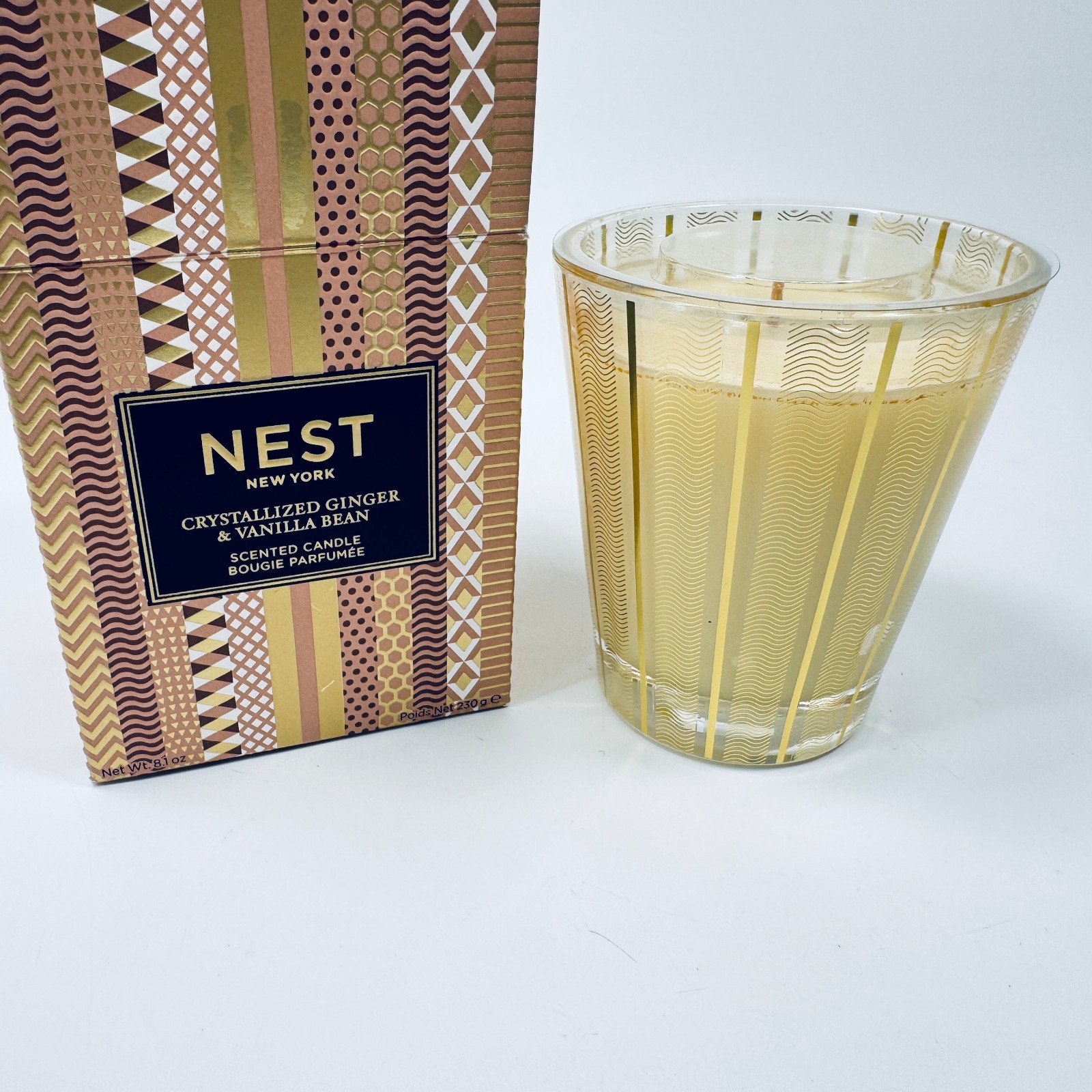 Nest New York Crystallized Ginger & Vanilla Bean Classic Scented Candle 8.1 Oz