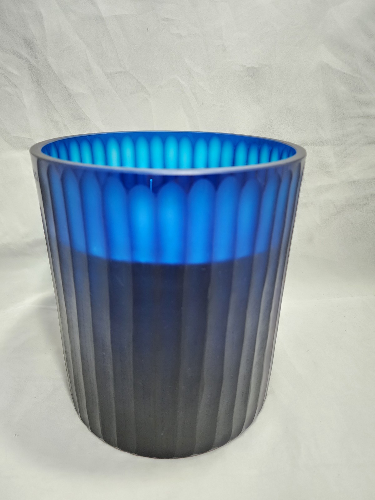 ONNO Collection Royal Blue Large Ginger Fig Scented Candle, 18cm By 20cm