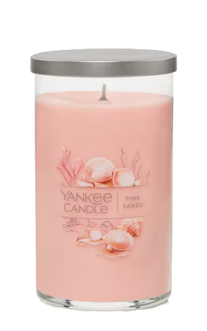 Yankee candle Pink Sands 14.25oz – citrus, sweet florals and spicy vanilla