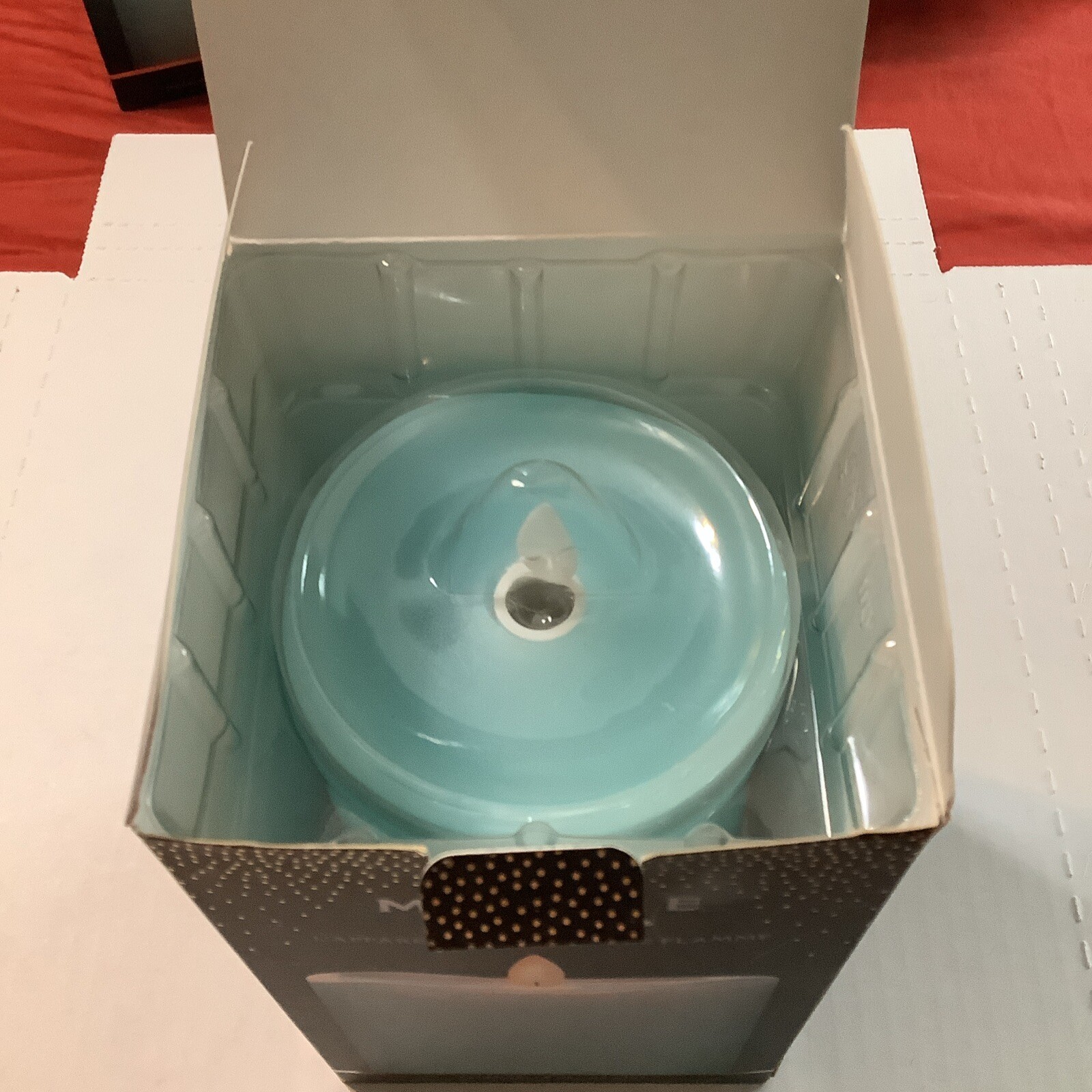 Mirage Gold Collection LED Wax Flameless Candle 3.75” By 6” In Turquoise