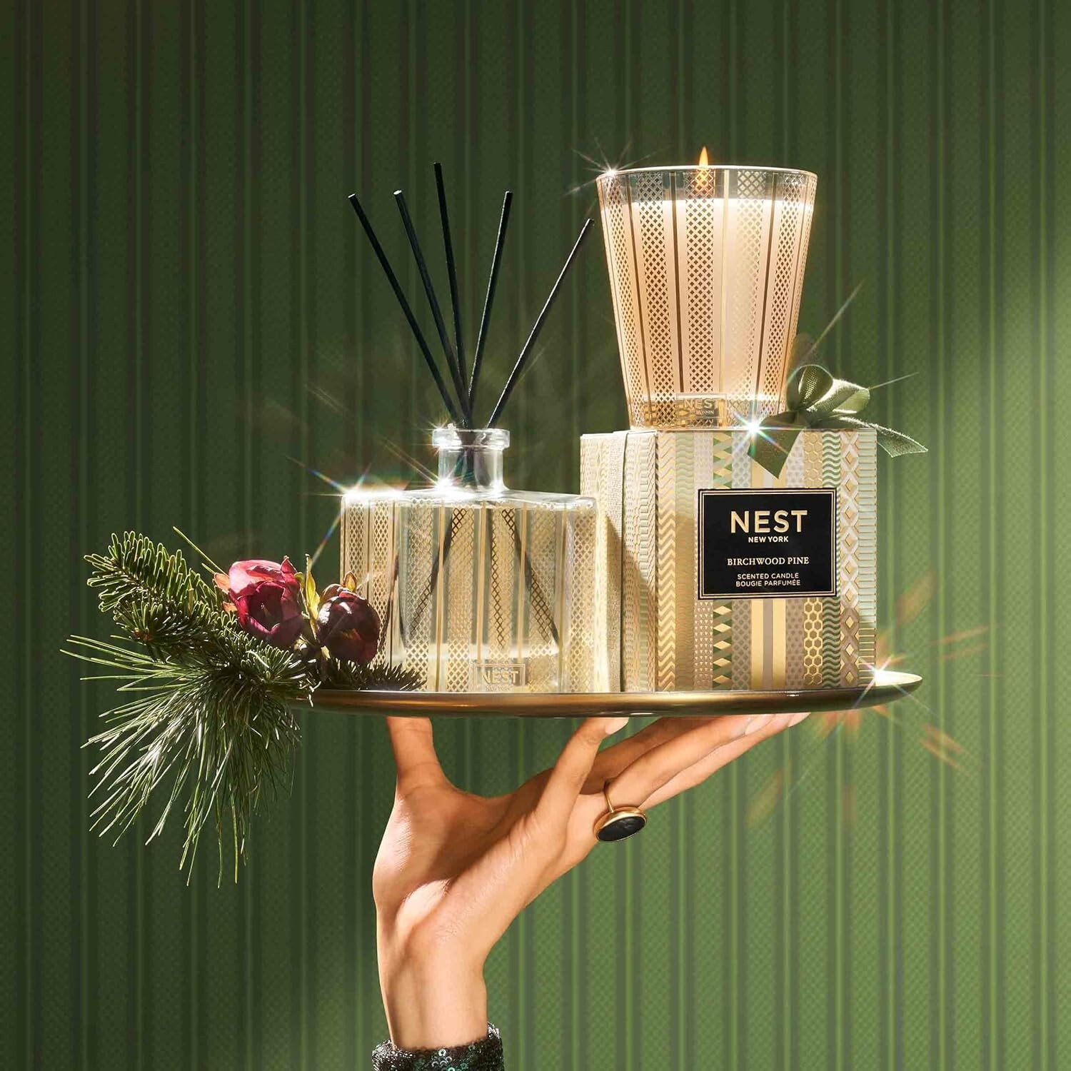 NEST New York Birchwood Pine Scented Classic Candle, 8.1 oz New