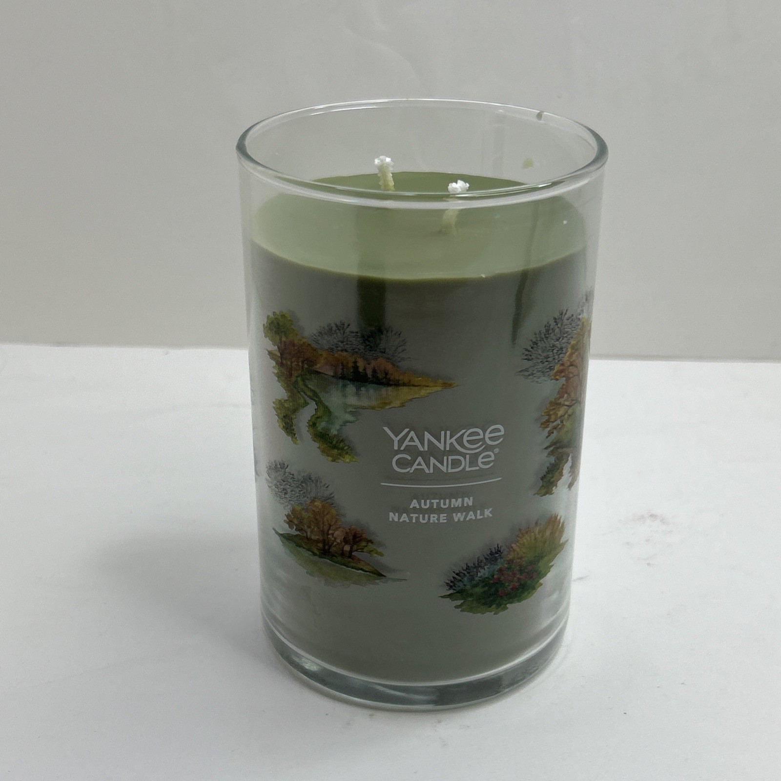 NEW Yankee Candle Autumn Nature Walk 20oz Large Tumbler Jar Candle Fall 2 Wick