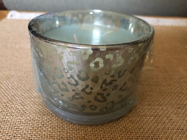 Sunset Scents Honeysuckle Candle Leopard Living Room Candle