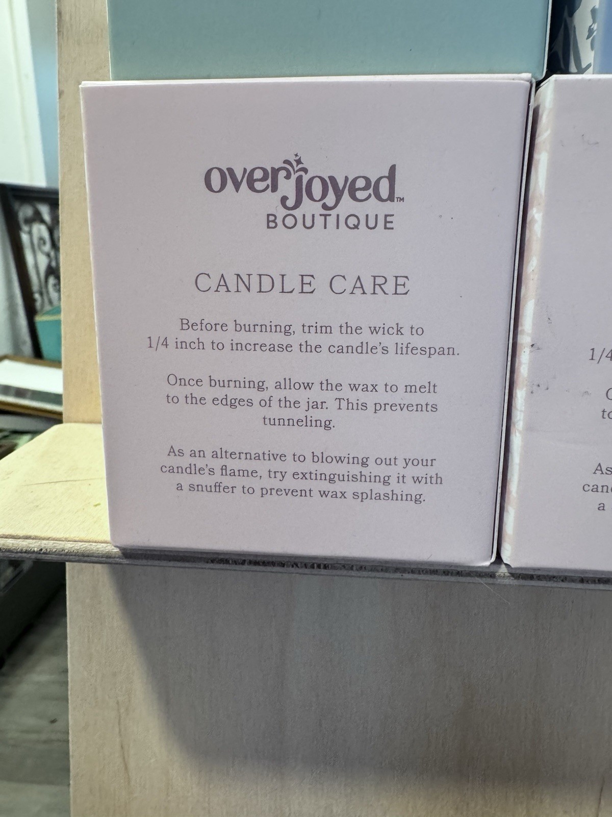 Overjoyed Boutique Candle Lot 6 SeaSalt Bergamot Magnolia Sage Aloe 4-6oz 2-20oz