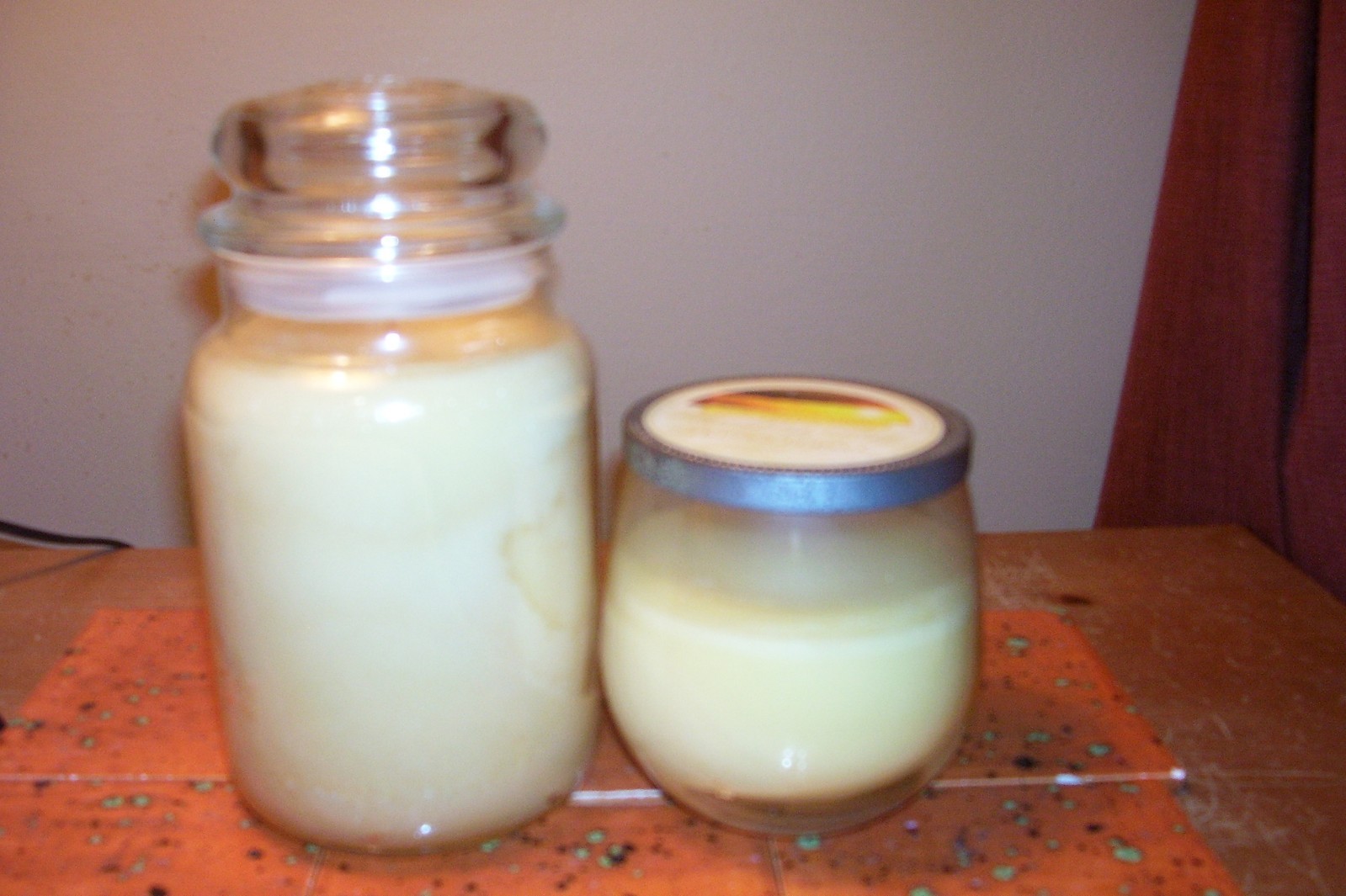 yankee candle 1-22oz JAR & 1-10oz JAR NAPA VALLEY SUN