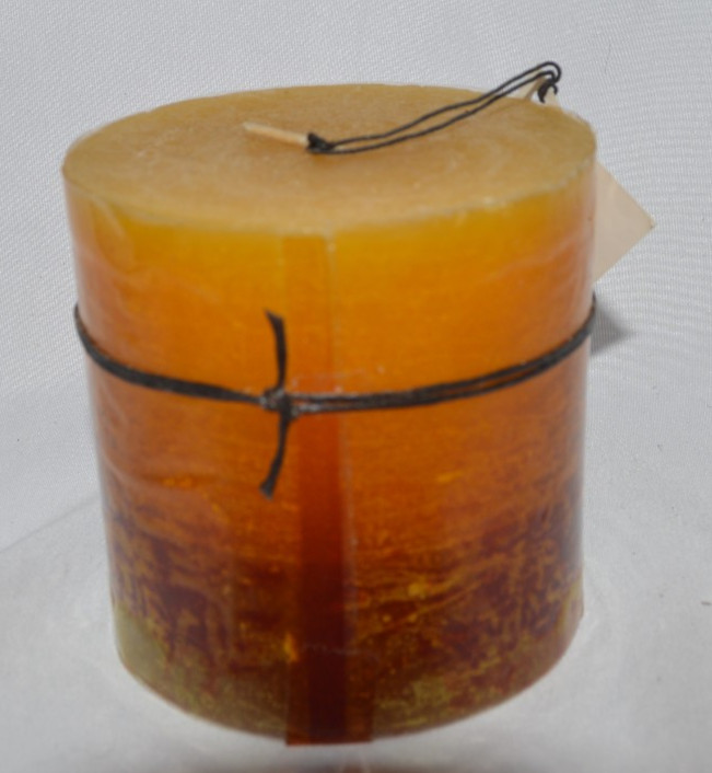 Handcrafted Lavender Scented Pillar Candle Thailand