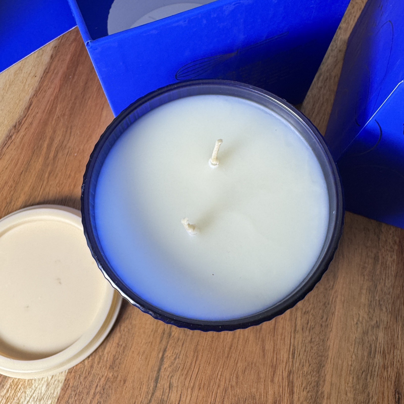 Snif Mornings At Levain Candle New In Box 2 Wick 8.5 oz Glass Jar, Soy Wax Blend