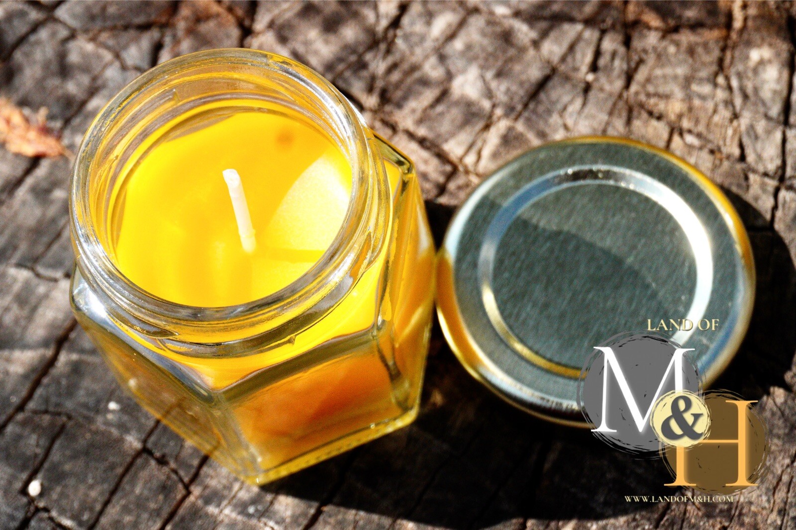 🐝 100% Beeswax (24 Pack) Candles 🕯️🕯️🕯️/ USA Honey Scent Long Burning 🐝