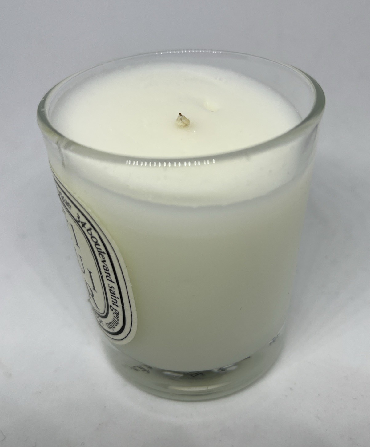 Diptyque Figuier Scented Candle 2.4oz *Melted Wax* Cracked Pot No Box
