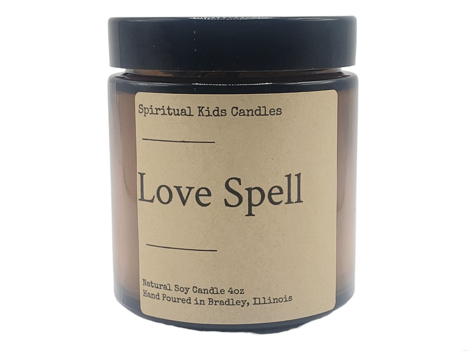Love Spell Soy Candle 4oz Hand Poured | Floral Scent | Birthday Gift