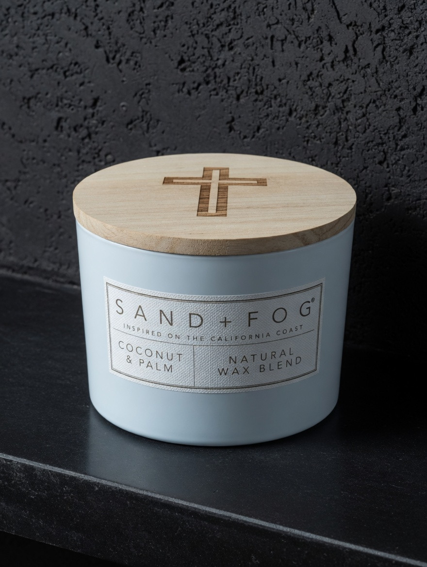 SAND + FOG Candle Collection – Luxury Scented, Unique Jars Lot NEW – CHOOSE