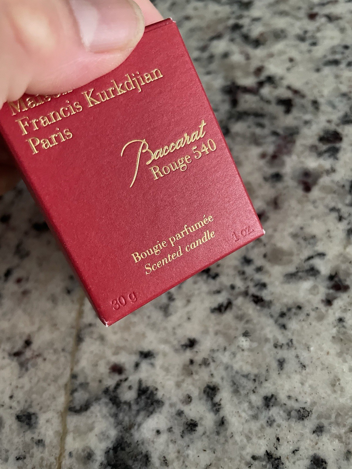 Maison Francis Kurkdjian MFK Baccarat Rouge 540 Scented Mini Candle