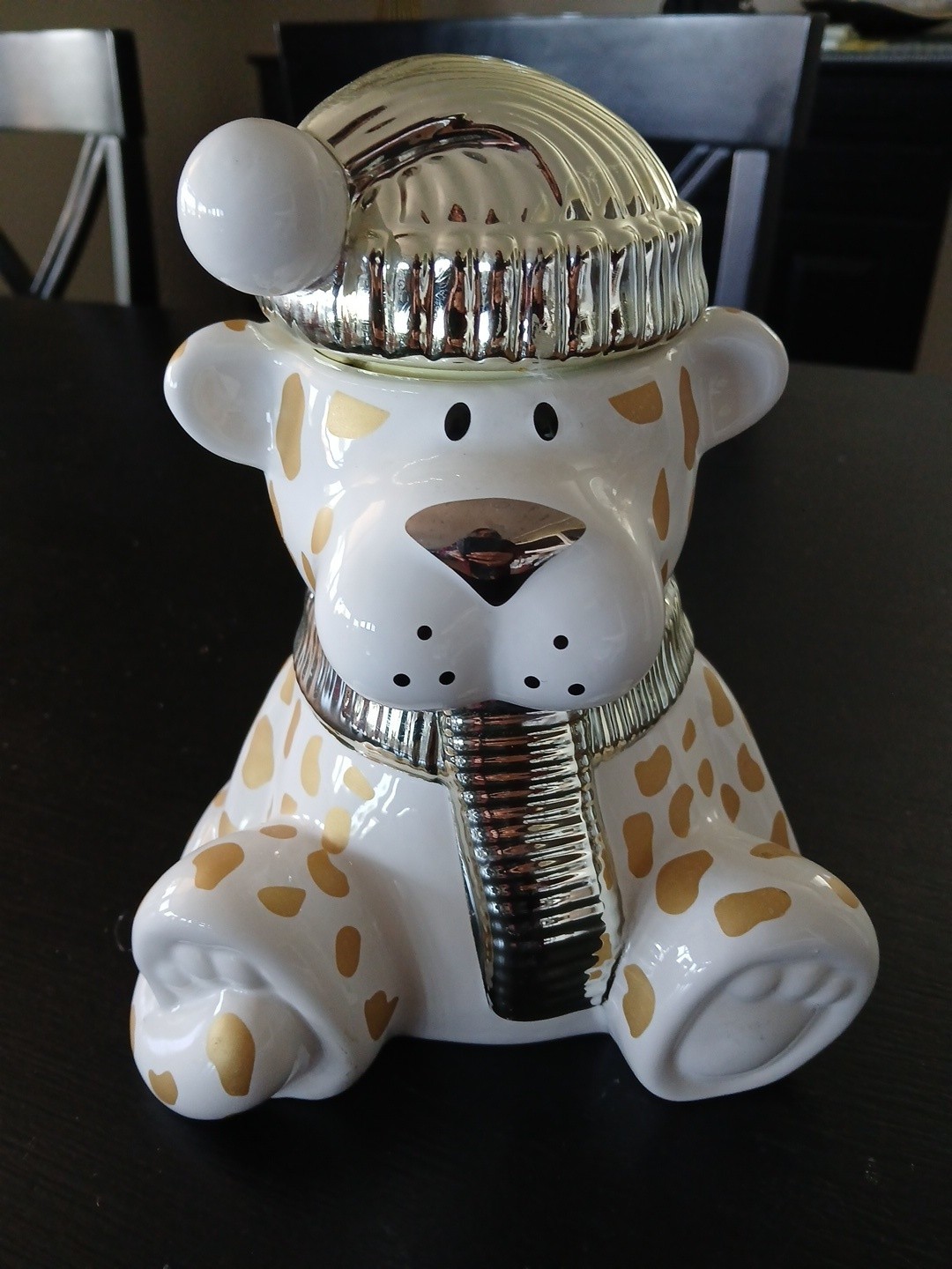 Harry Slatkin 2010 Homemade Cookies Scented Leopard Jar Candle 5.5 OZ