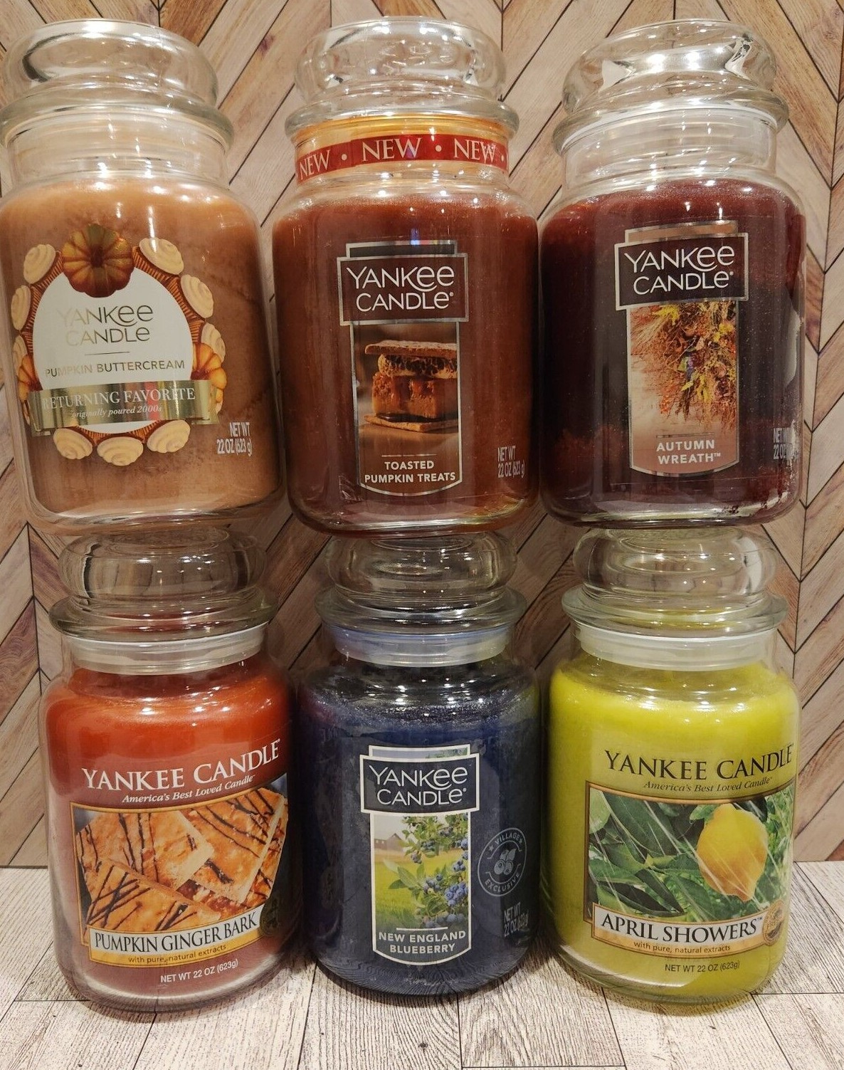 Yankee Candle Large Housewarmer 22oz CHOOSE YOUR SCENT BUY MORE & SAVE