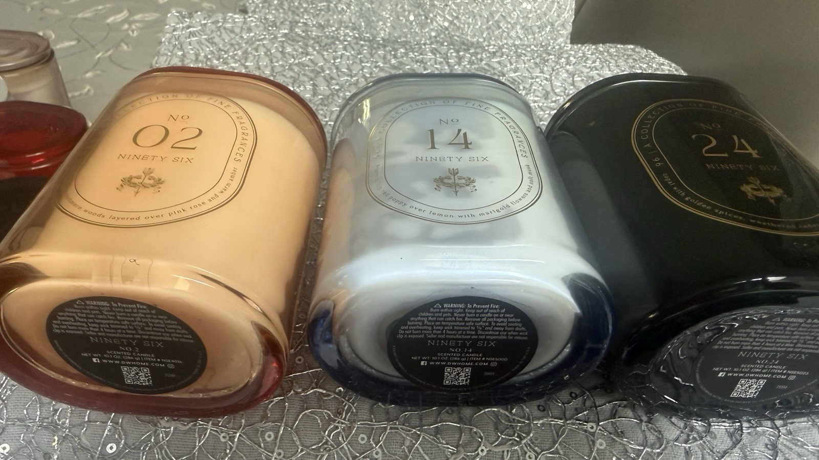 Ninety Six 10.1oz Candle YOU CHOOSE No 01, 02, 04, 06, 08, 11, 14, 18, 24, 30,38