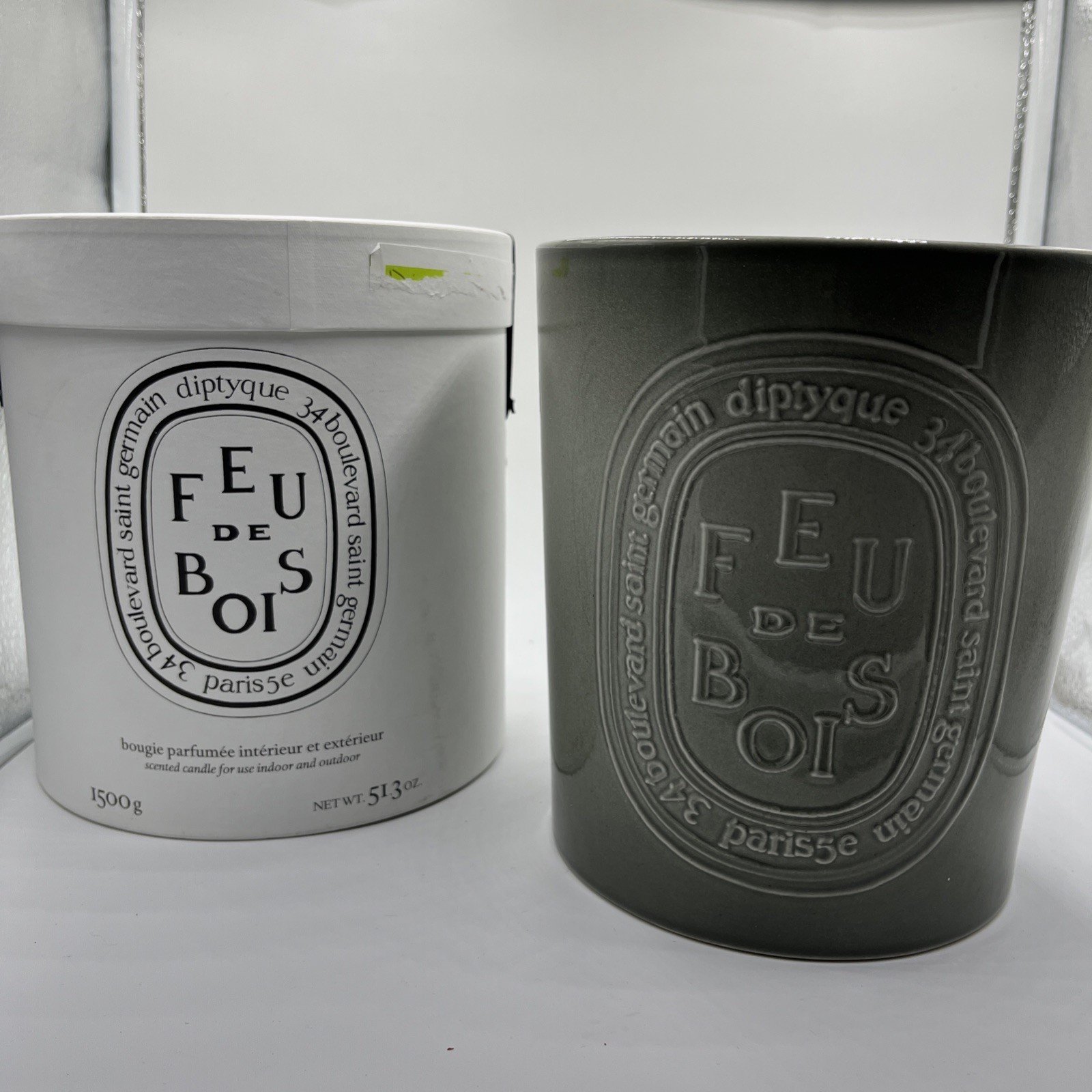 Diptyque Feu De Bois 51.3oz Cracked Pot
