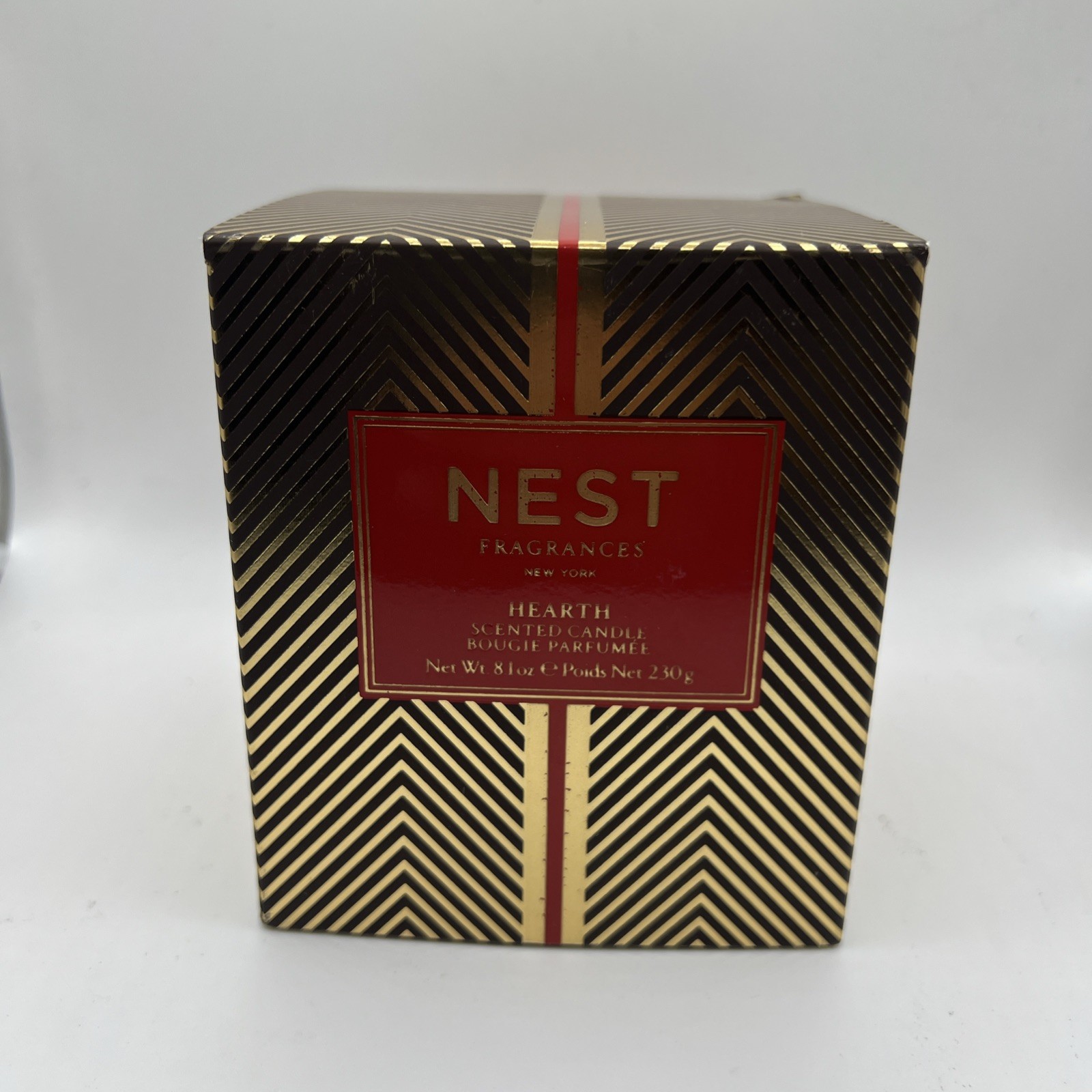NEST Fragrances New York Scented Candle HEARTH Full Size – 8.1 0z / 230 g New