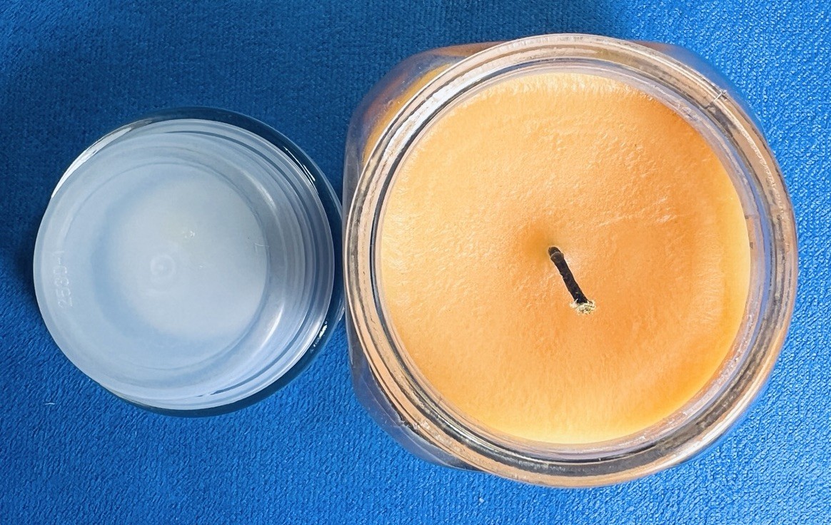 Better Homes Collection Earth Blends ORANGE BLOSSOM Scent Candle Home Interiors