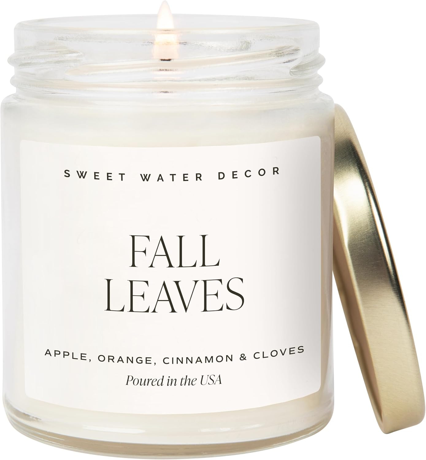 Hello Pumpkin Candle – Fall Soy Candles with Pumpkin, Warm Spices, Vanilla and B