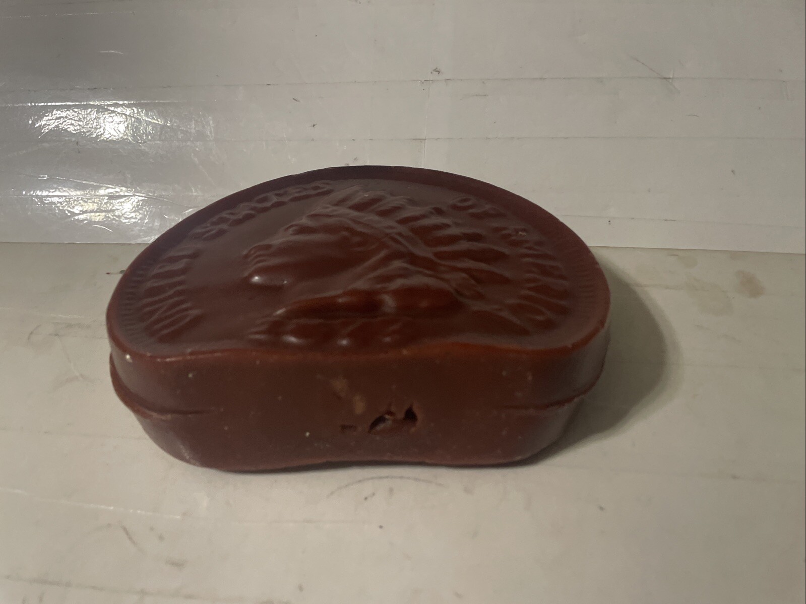 Vtg Indian Head Penny Cent Unused Wax Candle Rare