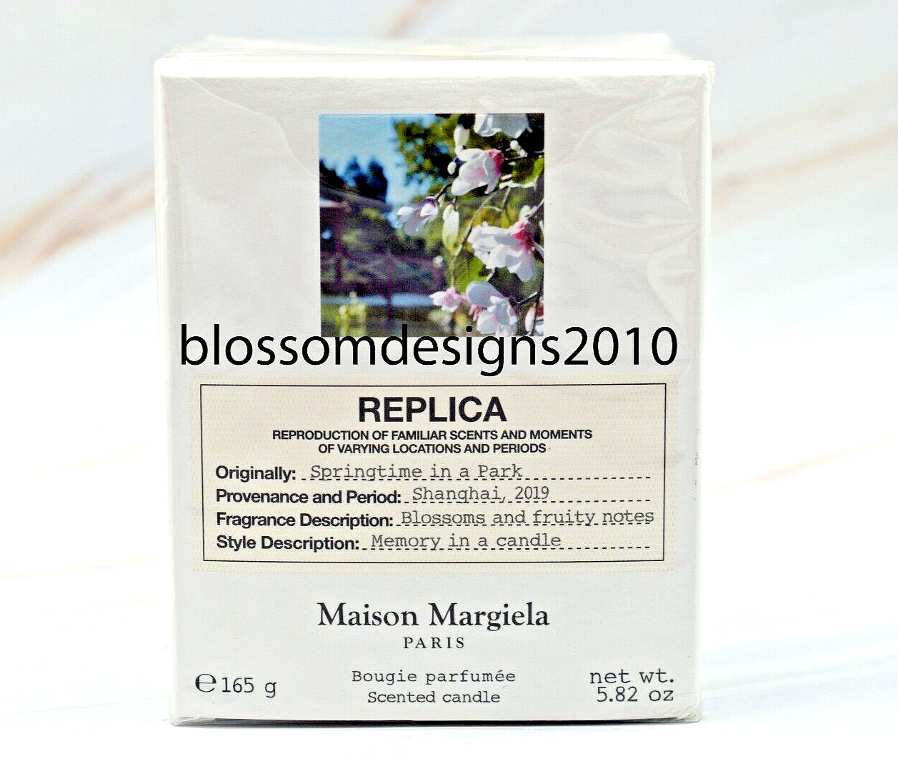 MAISON MARGIELA Paris Spring Time in a Park Scented Candle 5.82 oz NIB