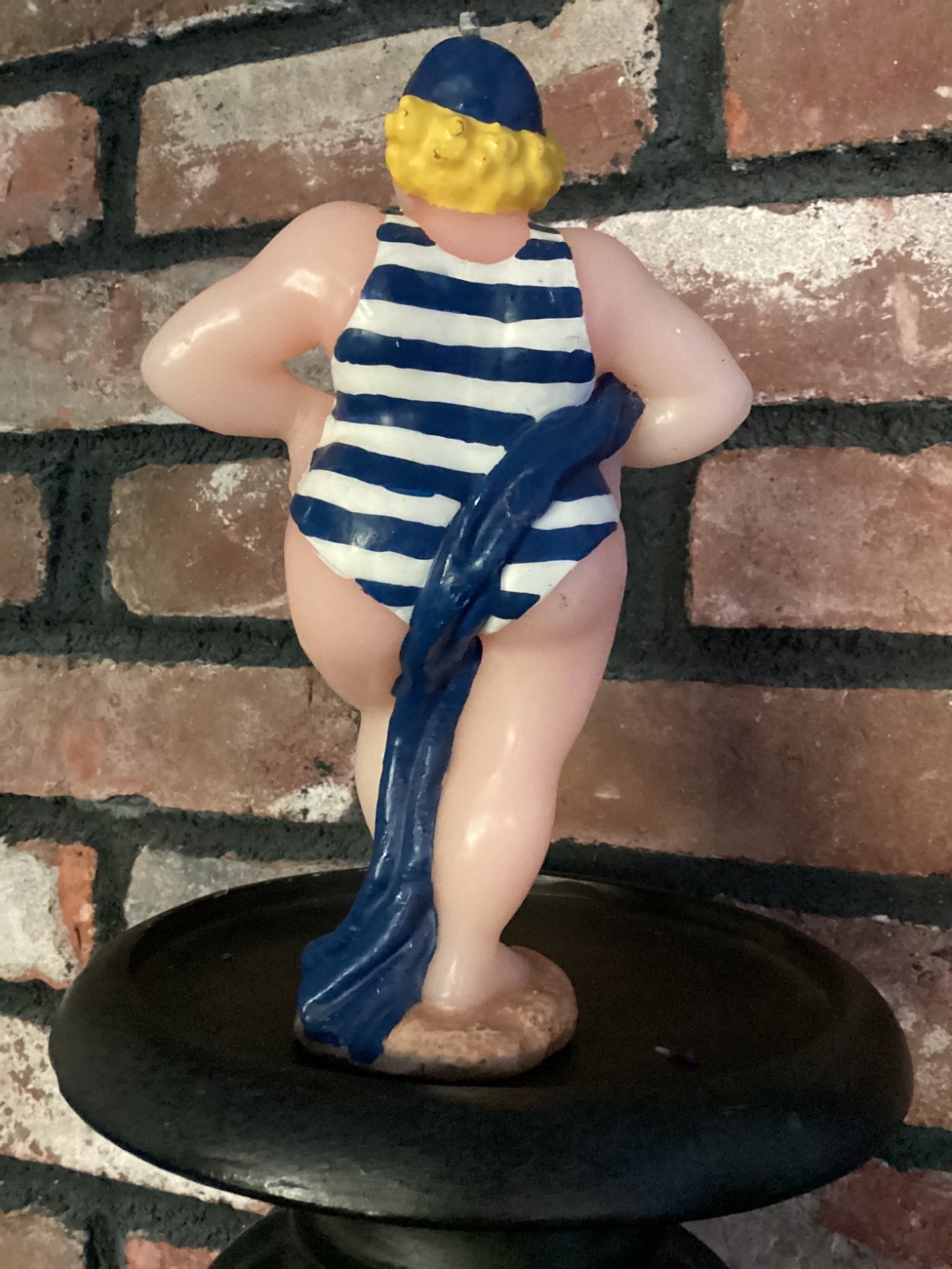 Vintage Lot Of 4 Boston Warehouse Candles Sun Bathers Decorative Candles