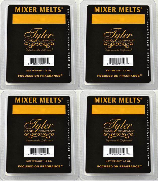 Tyler Candle Scented Wax Melts – Diva – Set of 4 – free shipping